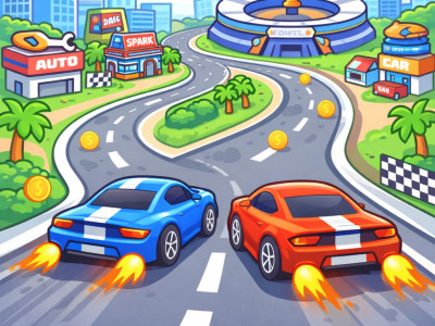 Acceleration City background