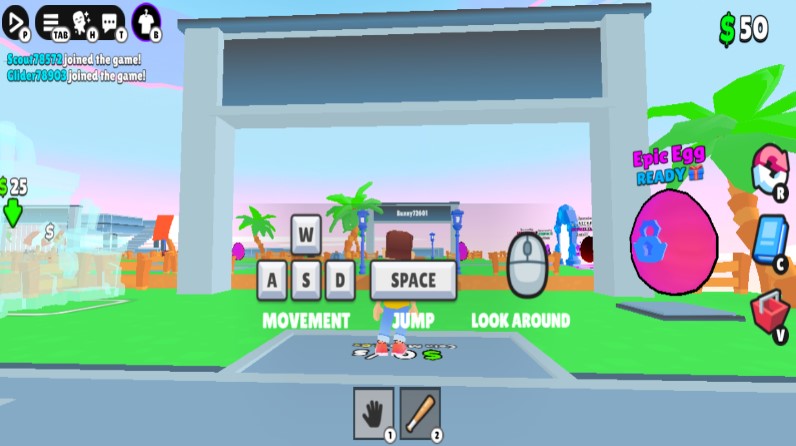 Meeland Io: A .io survival game where you gather resources and build a base.
