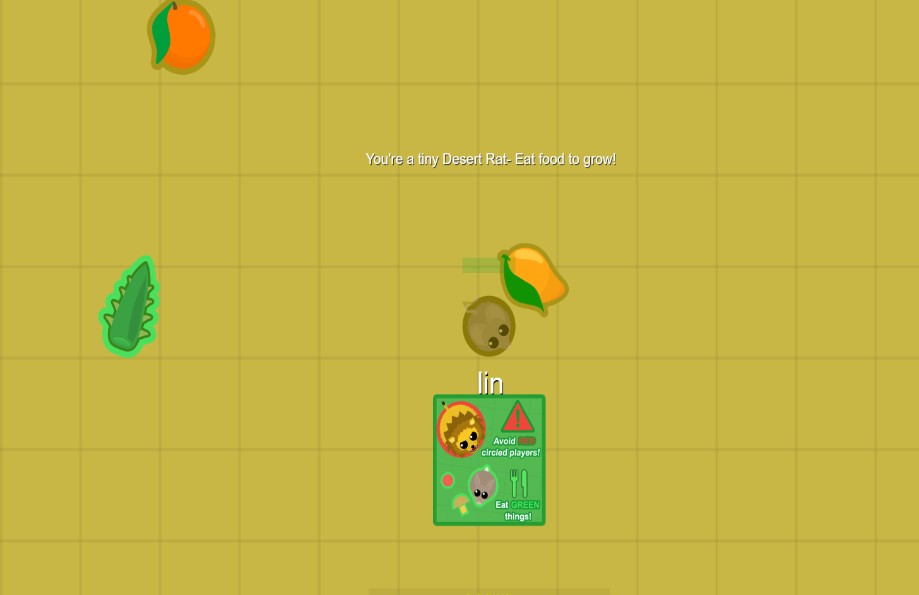 Mope.io online survival game where animals grow stronger by eating